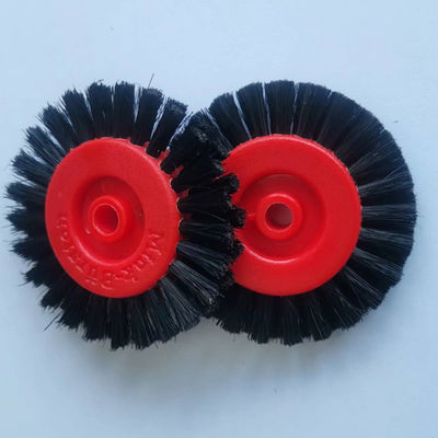 Rueda de pincel duro de 6x60 mm para la máquina de impresión de Heidelberg hecha de plástico de alta gama con pelo de cerdo
