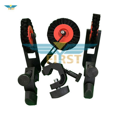 Cabello de cerdo negro Heidelberg Brush Wheel para el embalaje en caja de cartón